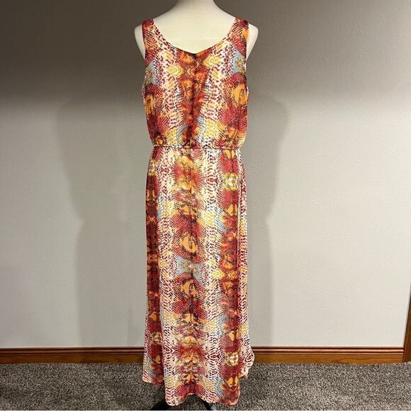 Olsenboye Colorful Snake Print Split Skirt
Dress size L Large - Picture 7 of 14